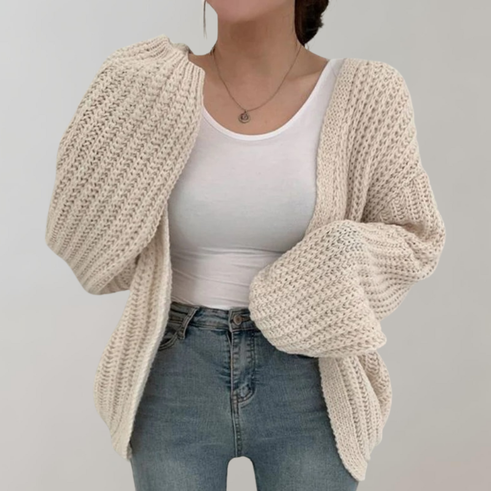 Sofia | Chunky Knit Oversized Cardigan