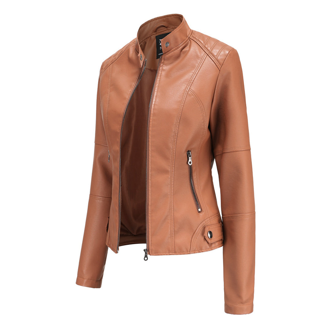 Phoebe | Tailored Leather Jacket