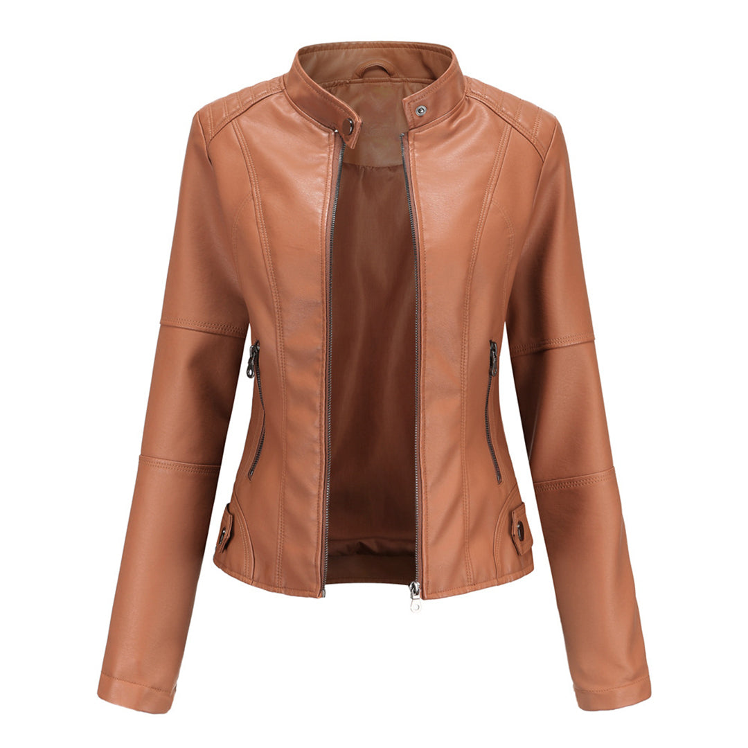 Phoebe | Tailored Leather Jacket