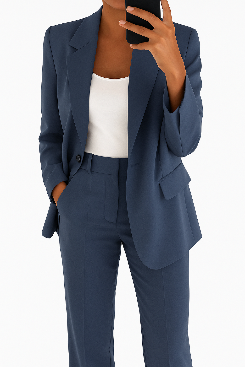 Iris | Women’s Elegant Jacket & Trouser Set with Structured Two‑Piece Styling