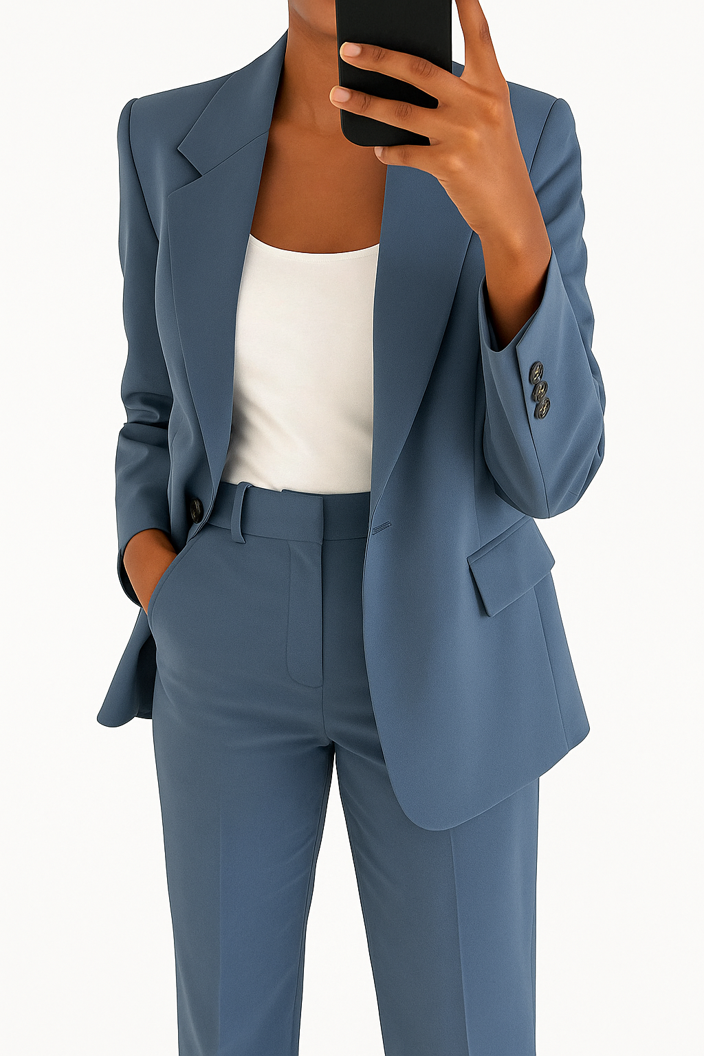 Iris | Women’s Elegant Jacket & Trouser Set with Structured Two‑Piece Styling