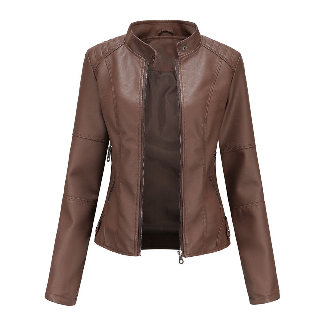 Phoebe | Tailored Leather Jacket
