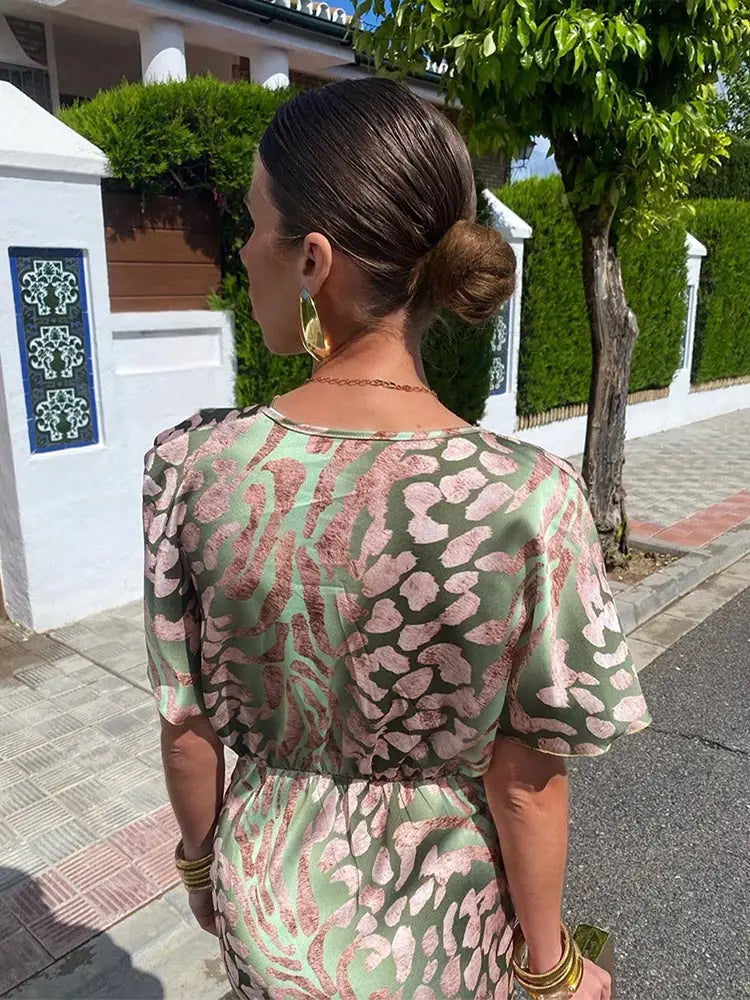 Autumn | Women’s Elegant Wrap Dress with Flattering Silhouette & Luxe Feel
