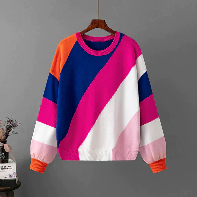 Elsie | Colorful Striped Sweater