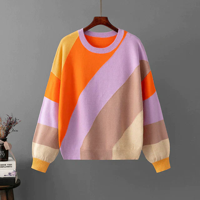 Elsie | Colorful Striped Sweater