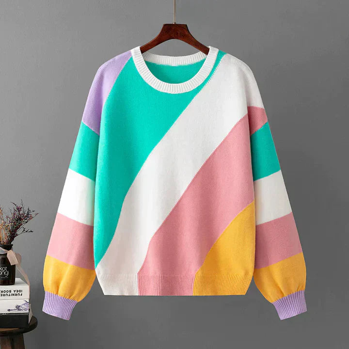 Elsie | Colorful Striped Sweater