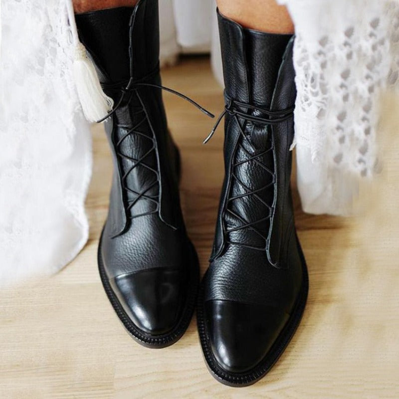 Maddison | Women’s Classic Smooth Ankle Boots