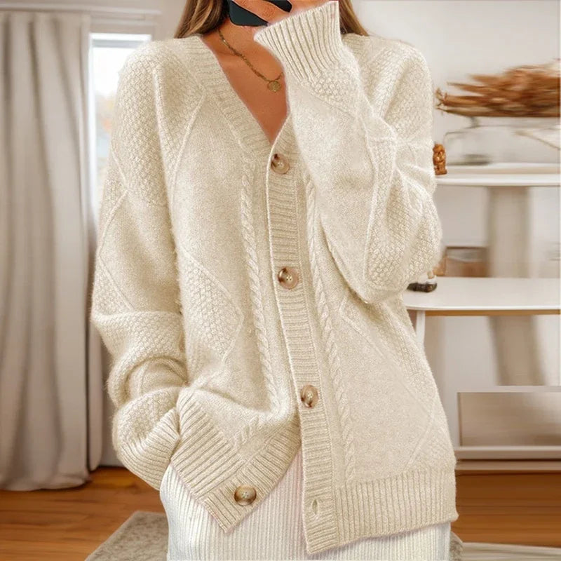 Harriet | Button-Down Knit Cardigan