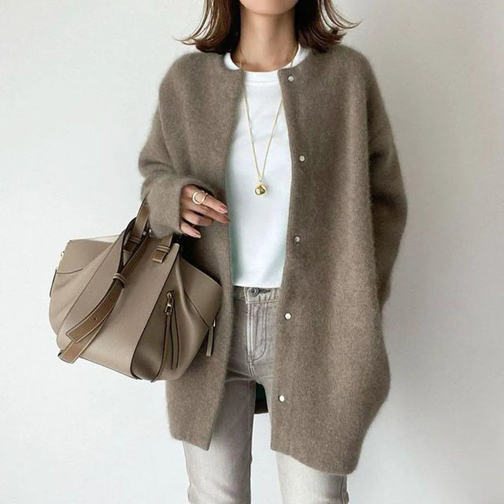 Lyla | Women’s Knitted Cardigan with Classic Button Closure