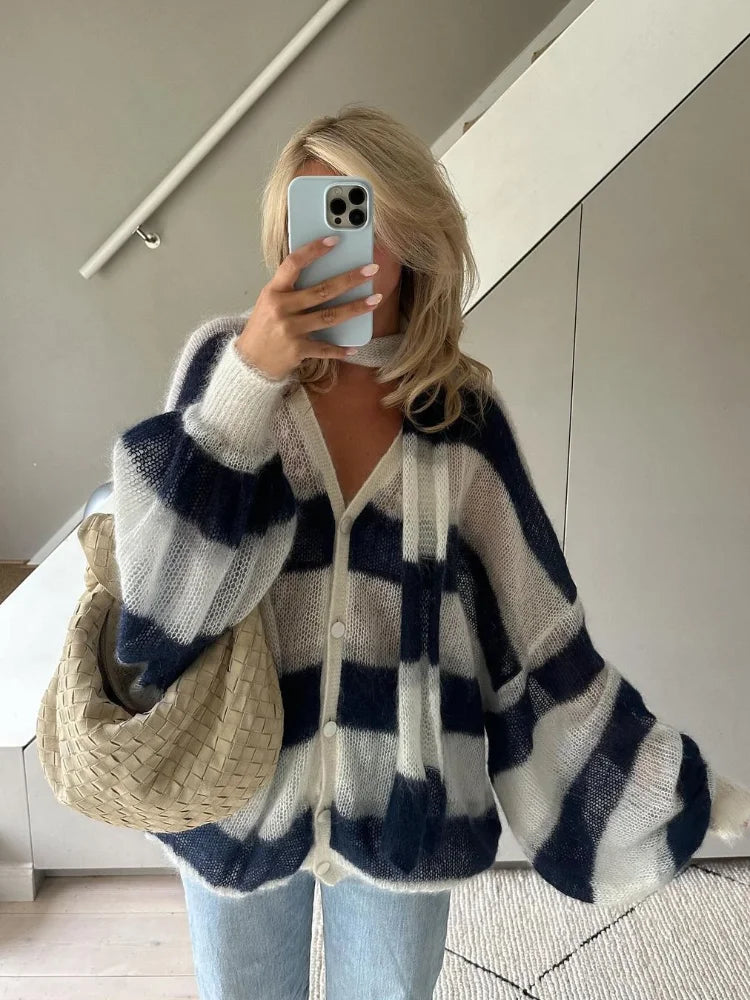 Luna | Cardigan & Scarf Set for Effortless Elegance