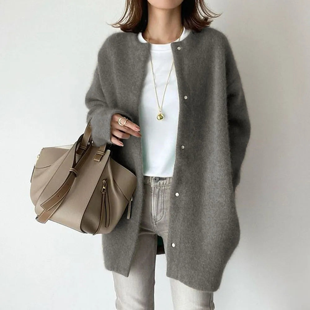 Lyla | Women’s Knitted Cardigan with Classic Button Closure