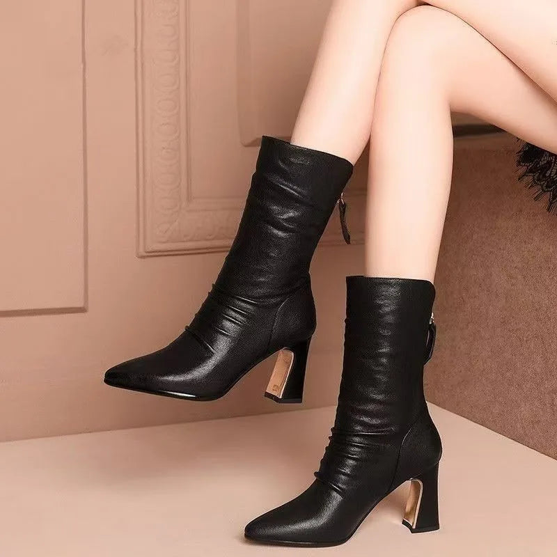Chloe | Stylish Heeled Ankle Boots
