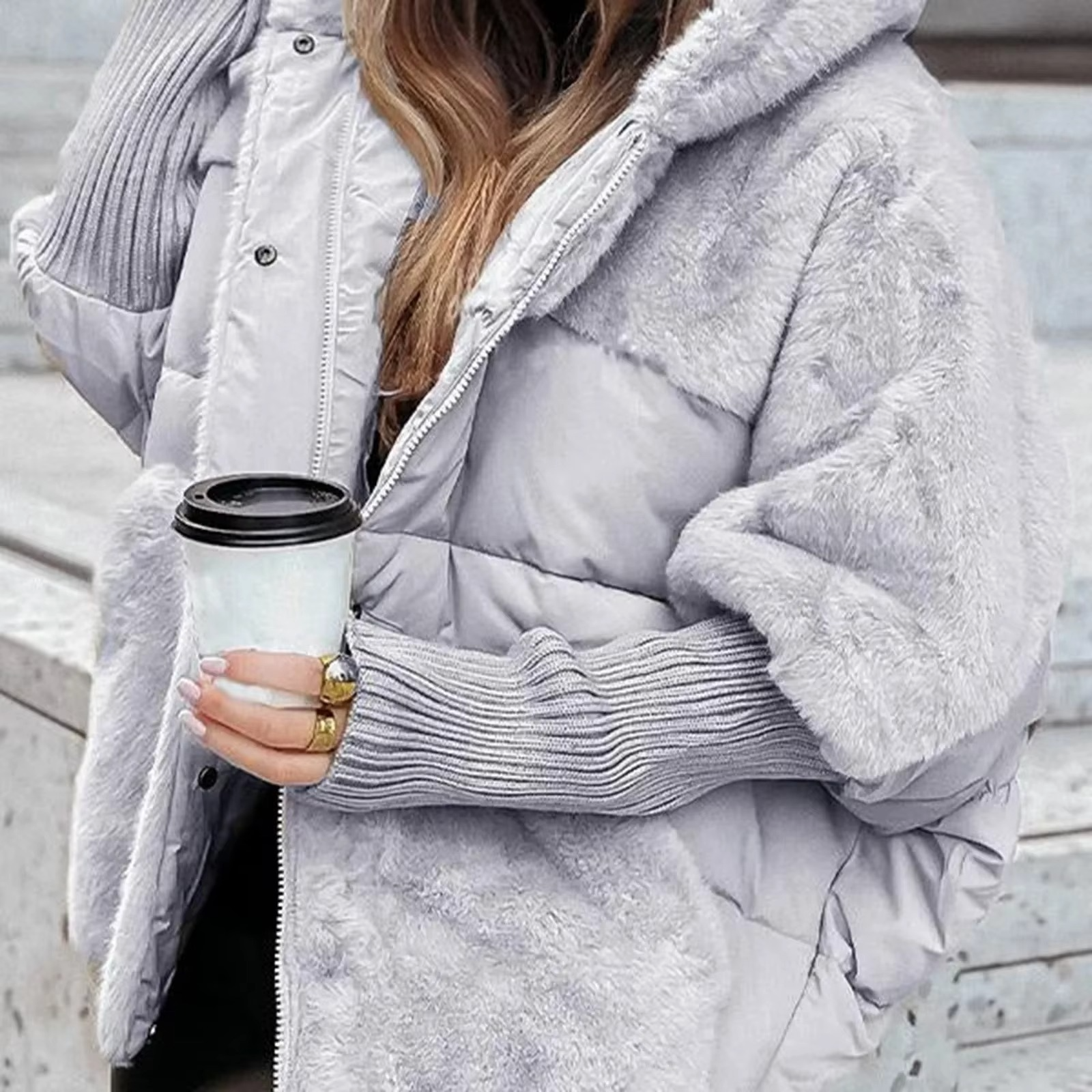 Francesca | Women’s Warm Winter Jacket with Chic Solid Design