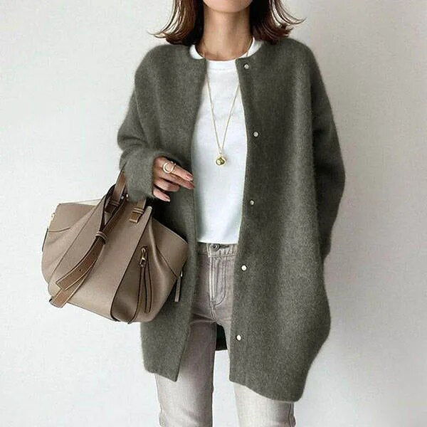 Lyla | Women’s Knitted Cardigan with Classic Button Closure