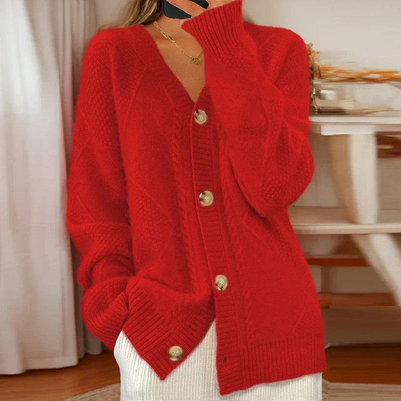 Harriet | Button-Down Knit Cardigan