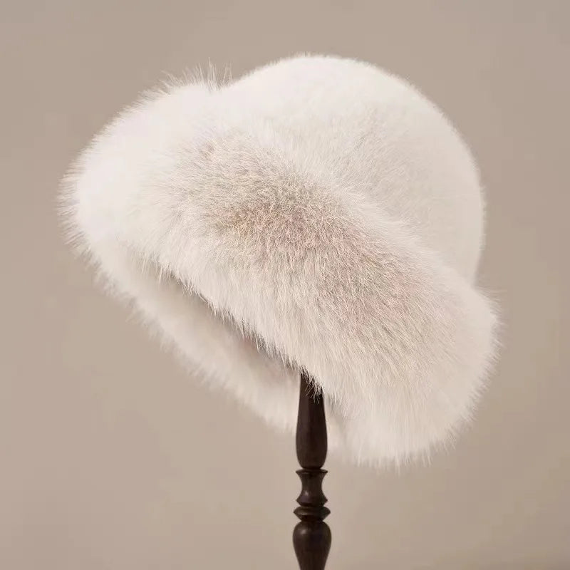 Nova | Faux Fur Winter Hat Stay Warm in Luxe Style