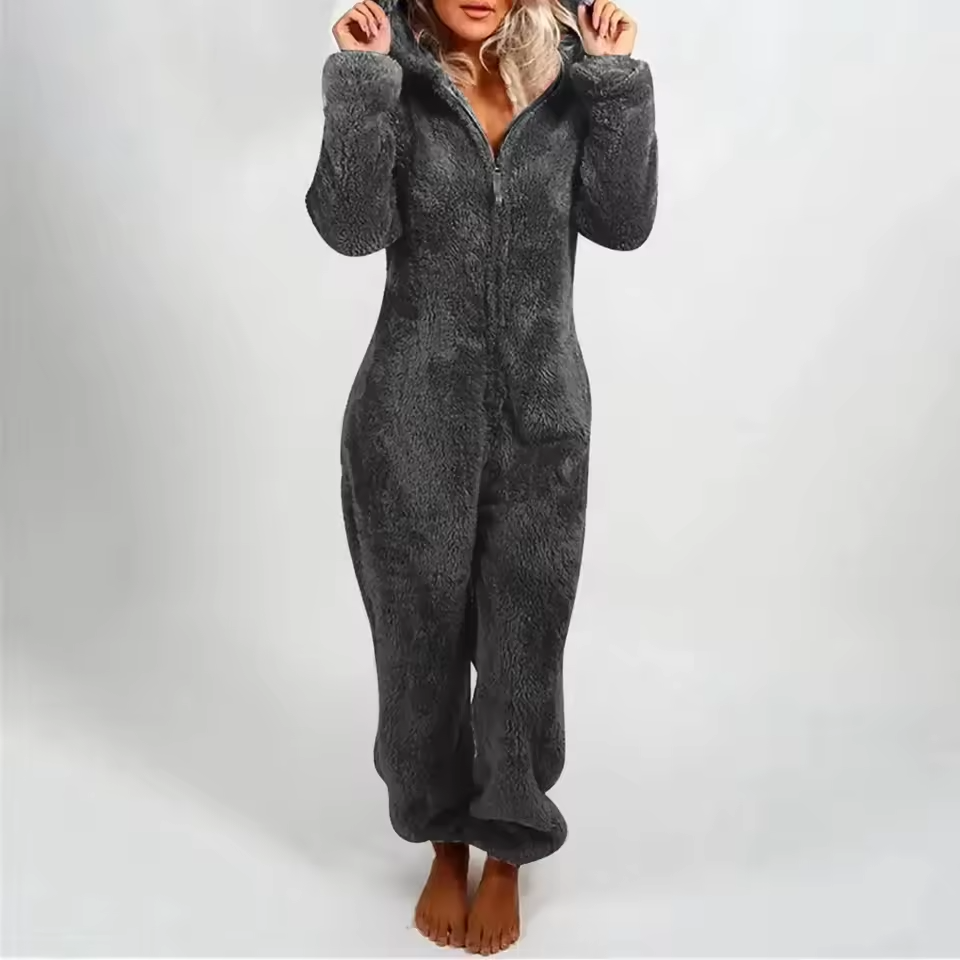 Hayley | Cozy Fleece Onesie