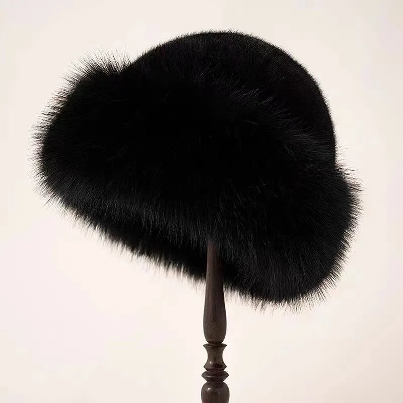 Nova | Faux Fur Winter Hat Stay Warm in Luxe Style
