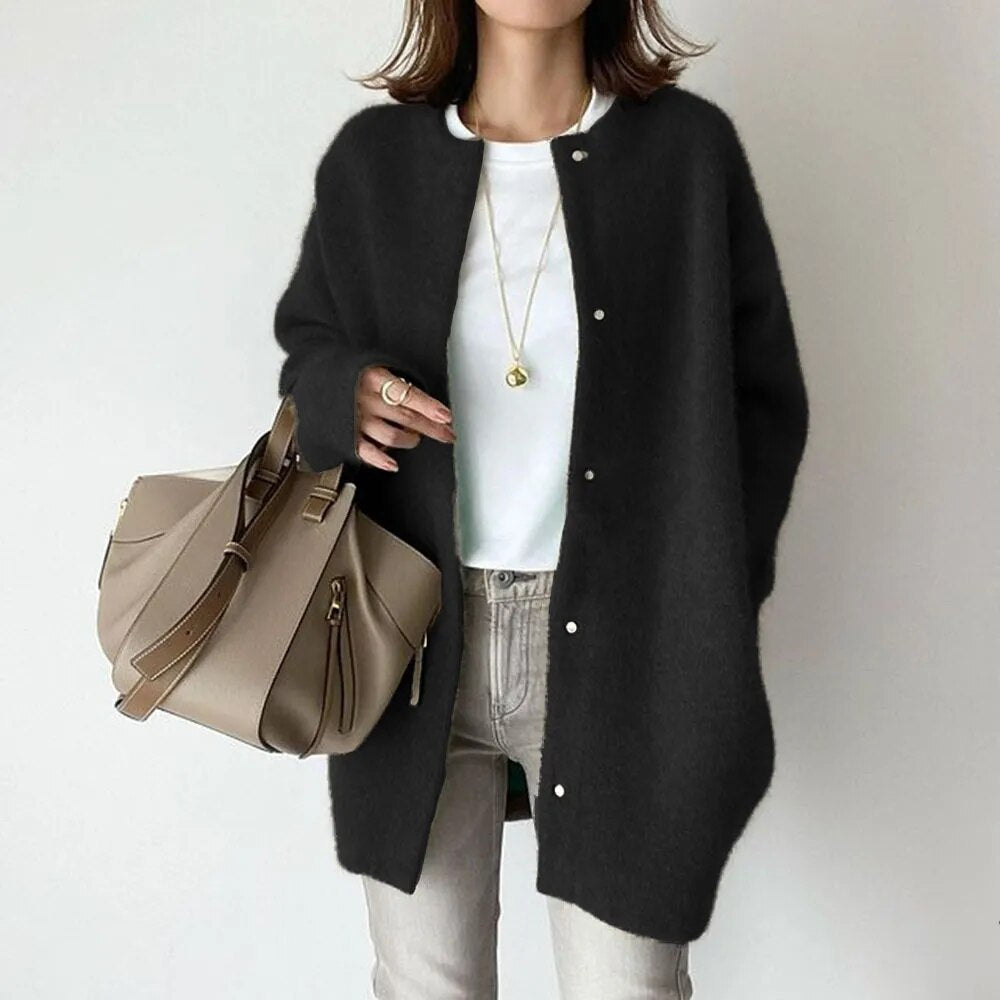Lyla | Women’s Knitted Cardigan with Classic Button Closure