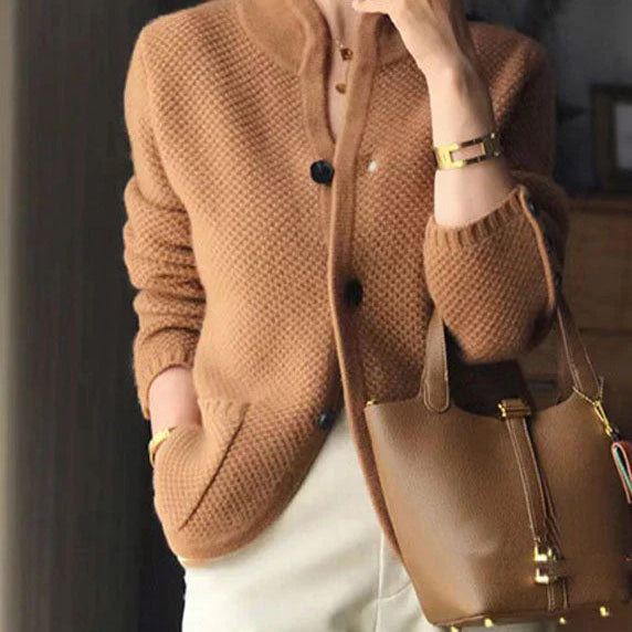 Adeline | Knitted Blazer Elegant and Warm for a Sophisticated Look