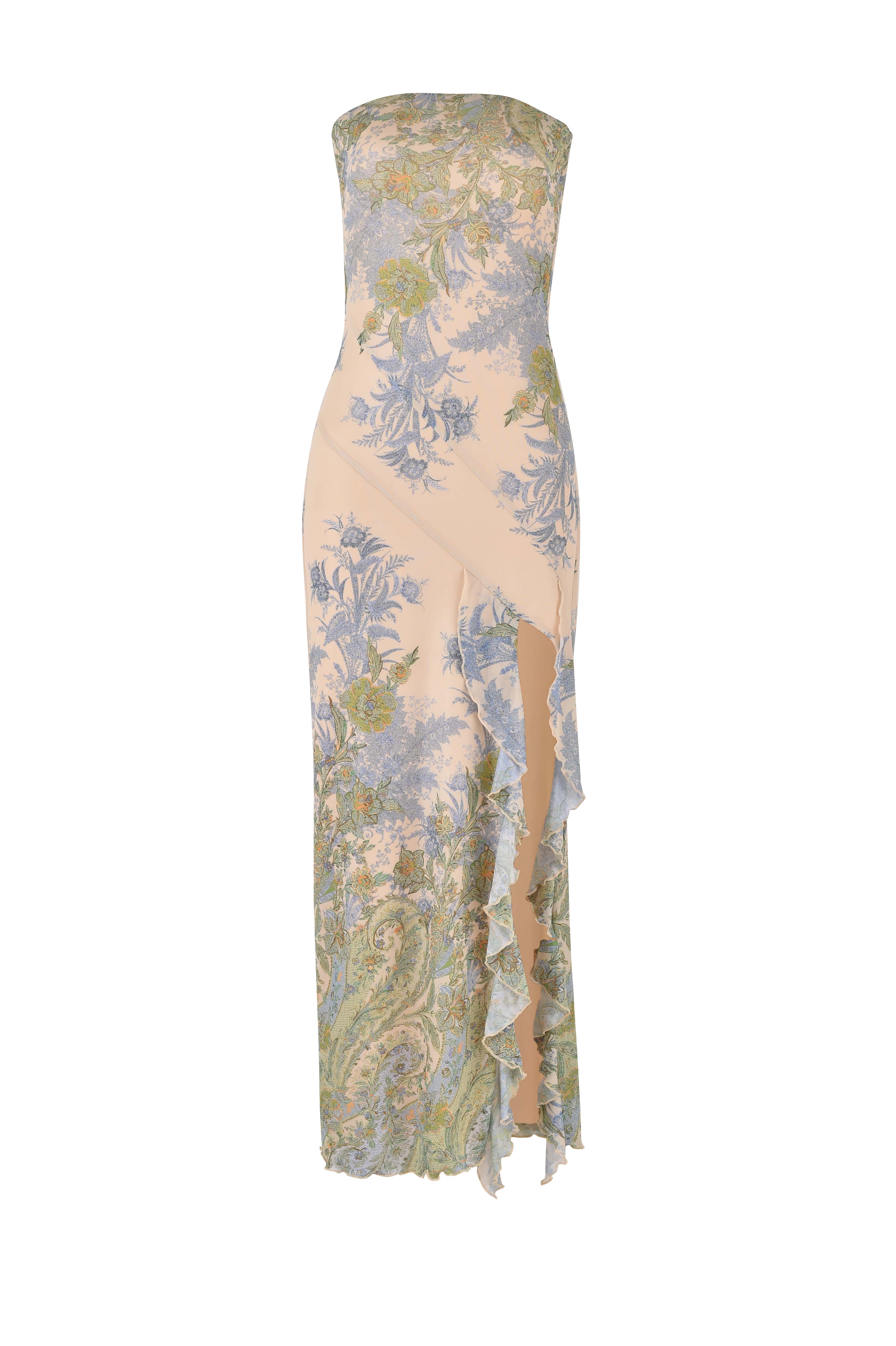 Ophelia | Women’s Floral Maxi Dress with Flowing Elegance