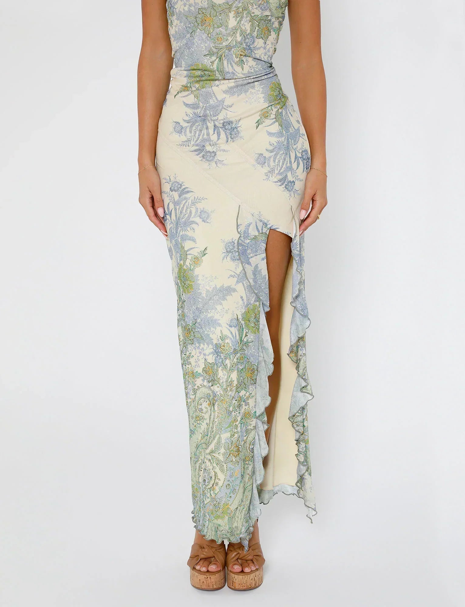 Ophelia | Women’s Floral Maxi Dress with Flowing Elegance
