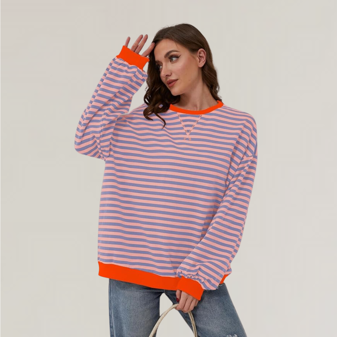 Zoe | Oversized Striped Sweater
