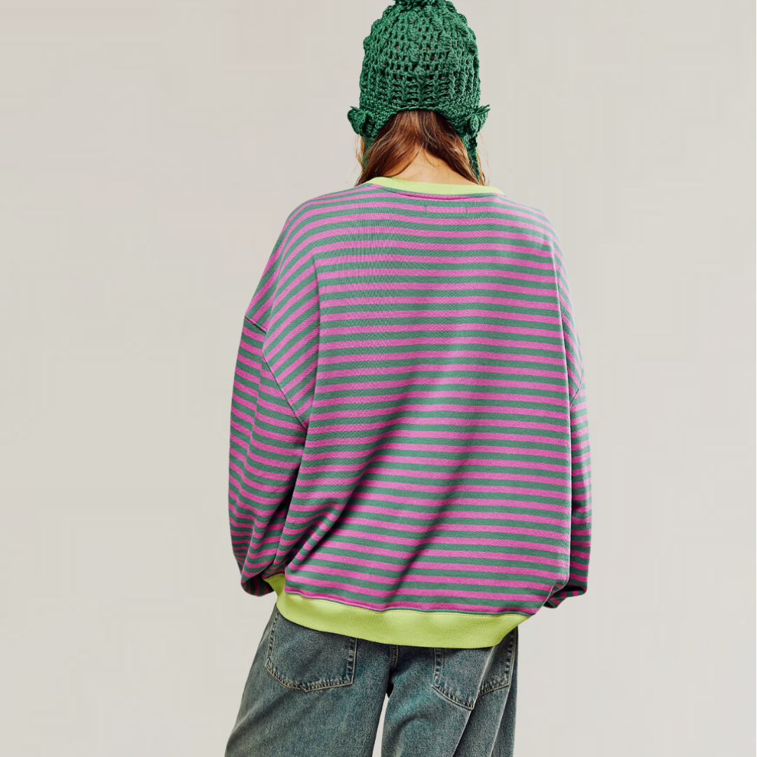 Zoe | Oversized Striped Sweater