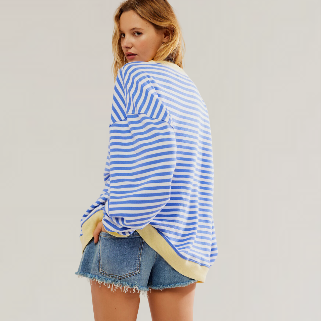 Zoe | Oversized Striped Sweater