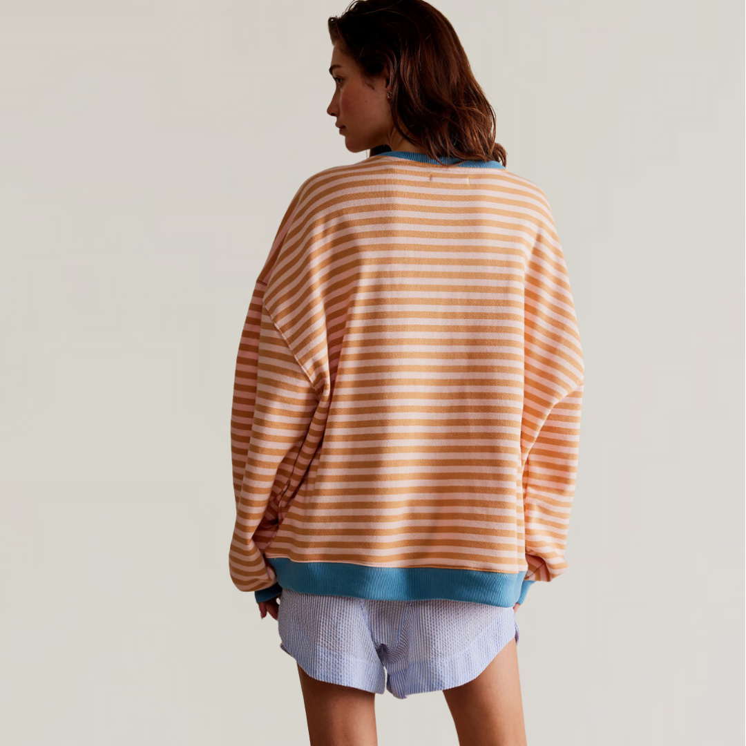 Zoe | Oversized Striped Sweater