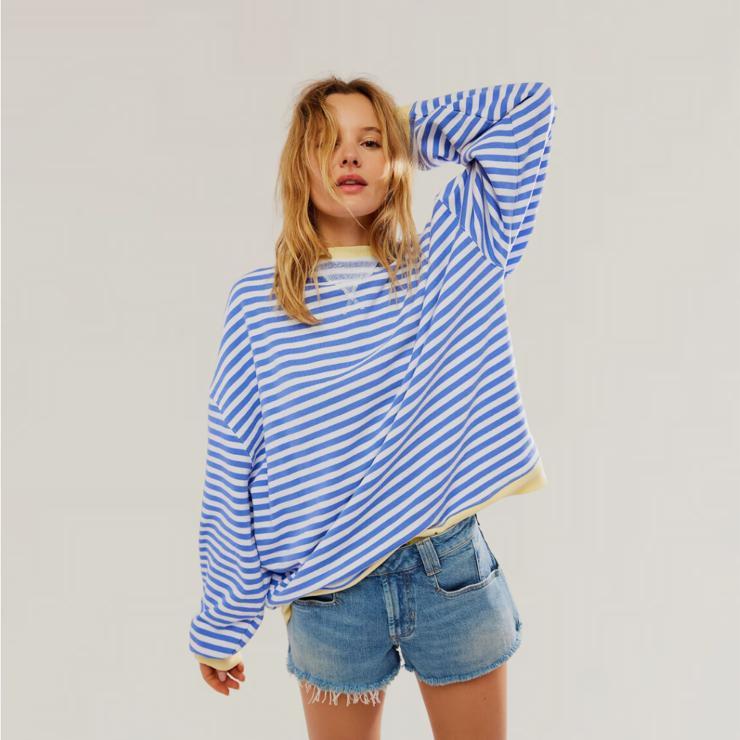 Zoe | Oversized Striped Sweater