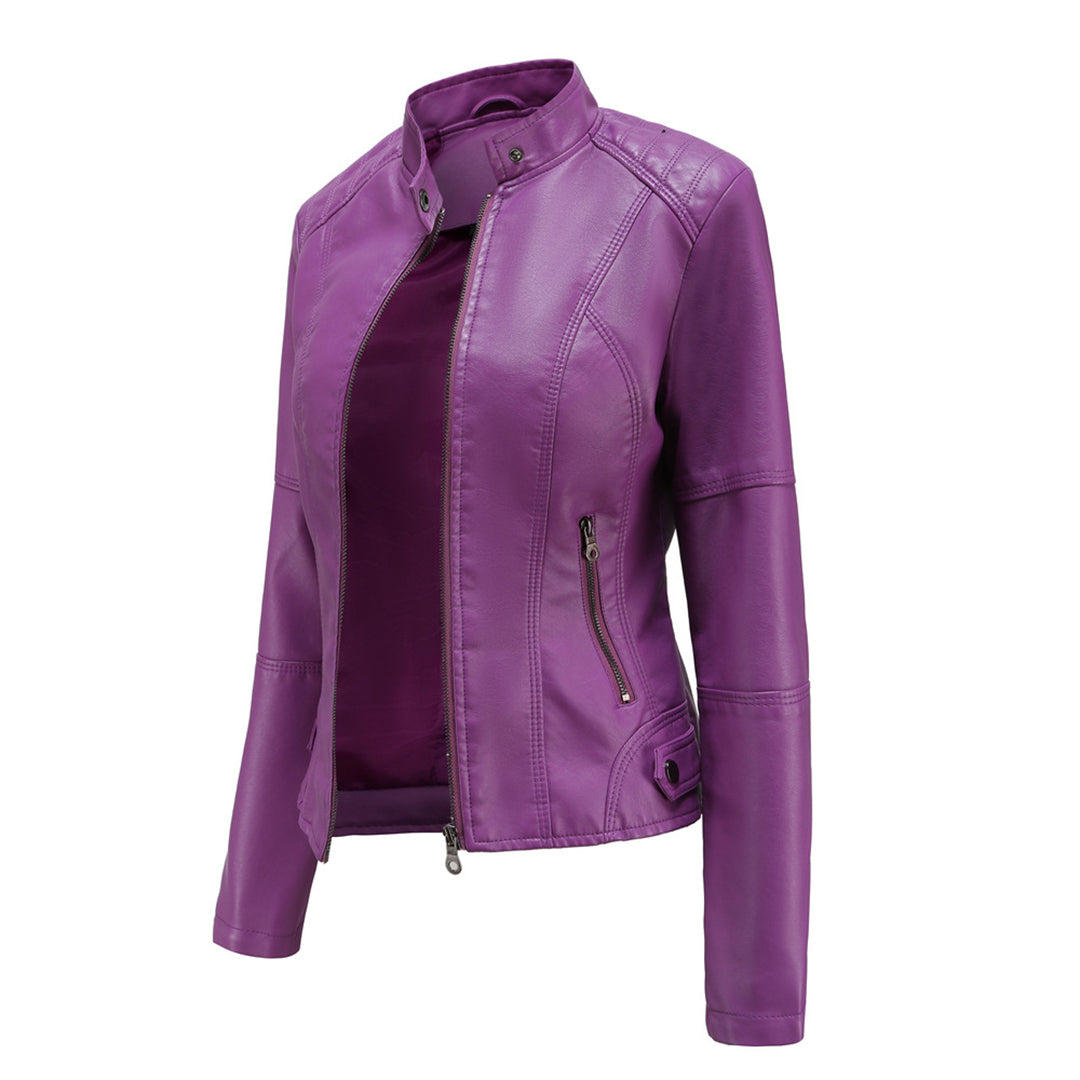 Phoebe | Tailored Leather Jacket