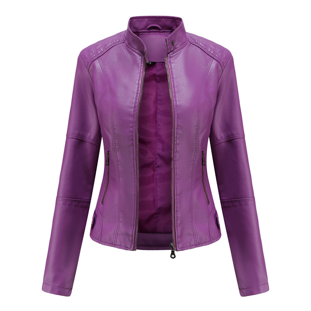 Phoebe | Tailored Leather Jacket