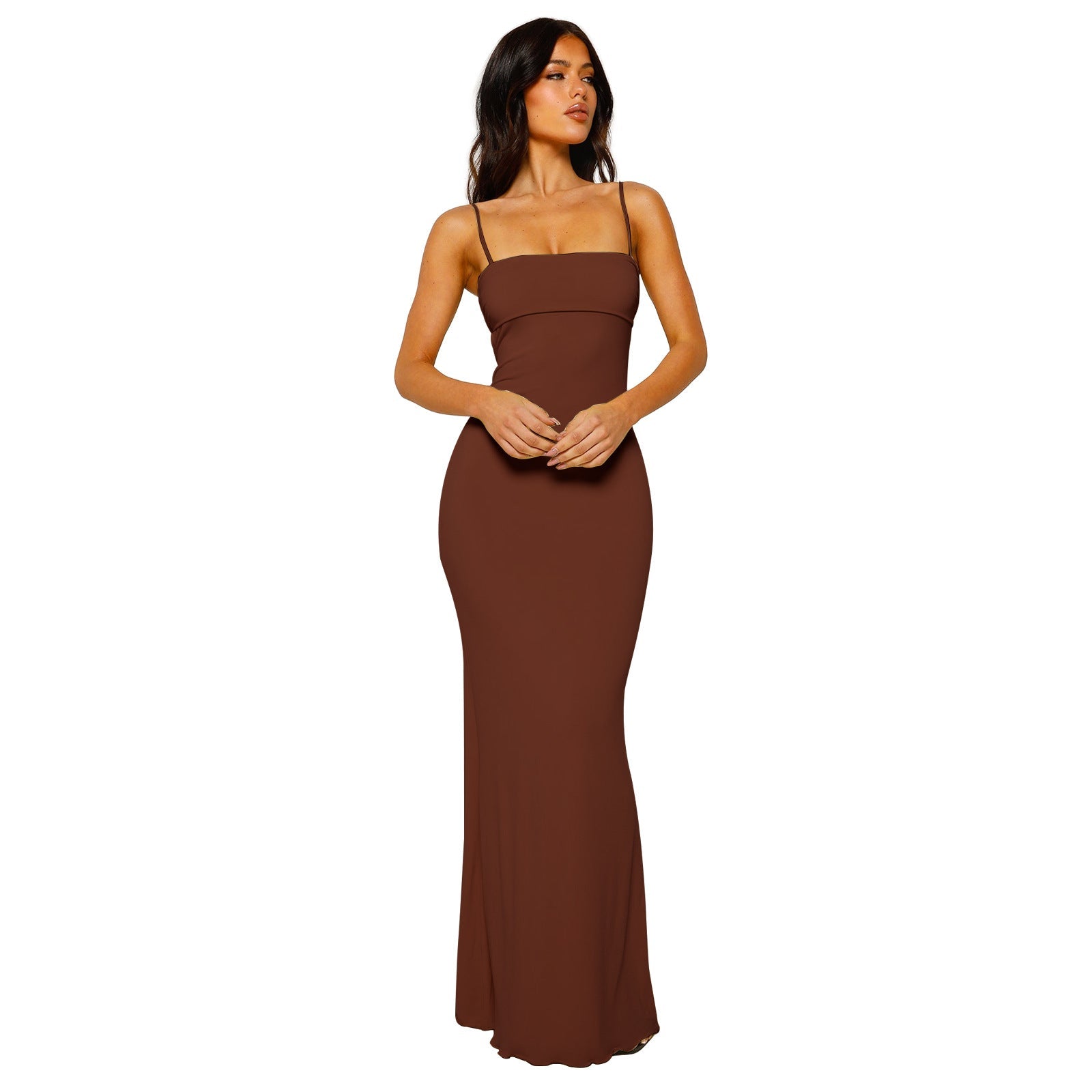 Ava | Women’s Backless Bodycon Maxi Dress for Elegant Evening Occasions