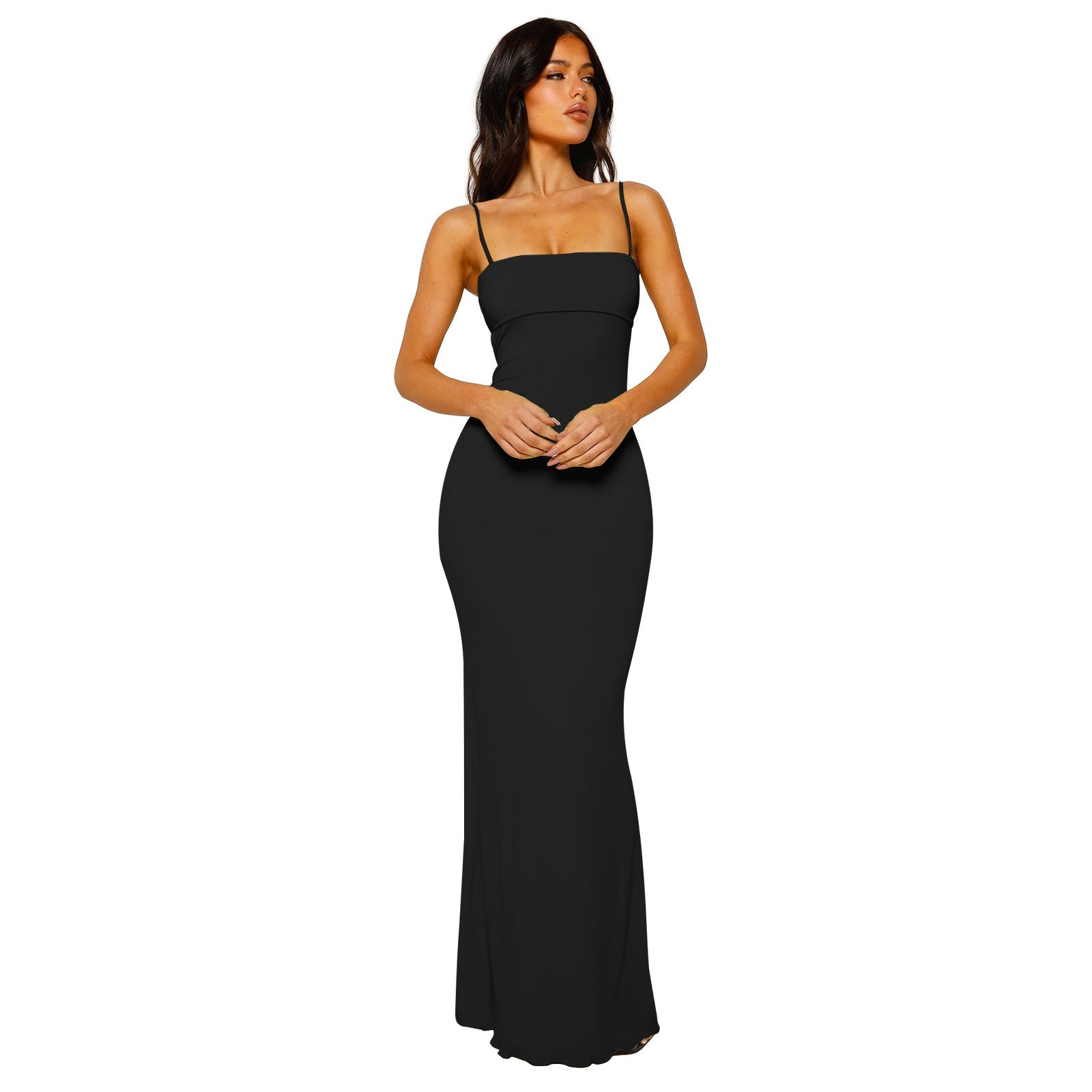 Ava | Women’s Backless Bodycon Maxi Dress for Elegant Evening Occasions