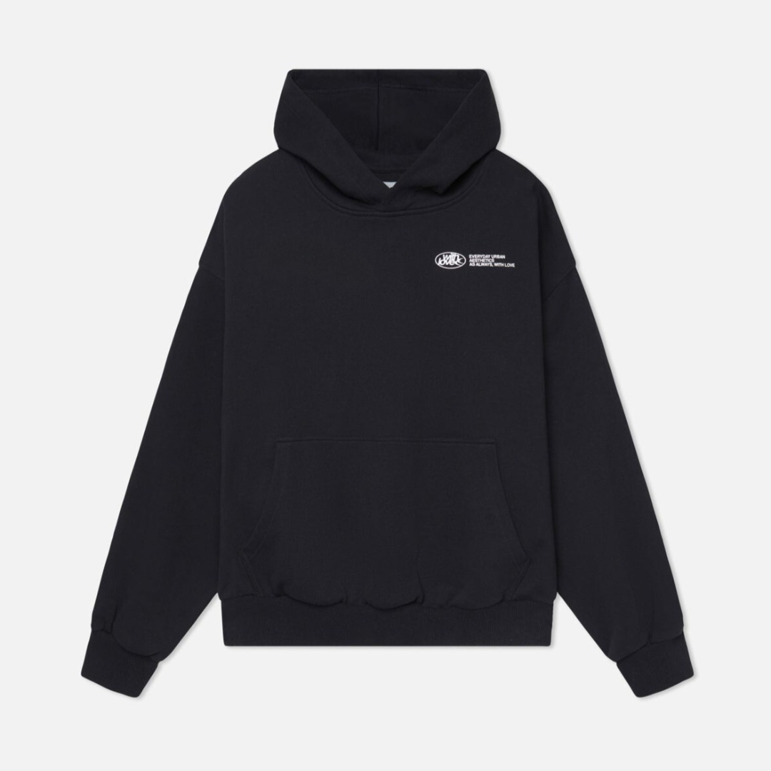 Petra | With Love Hoodie Oversized Cotton Streetwear