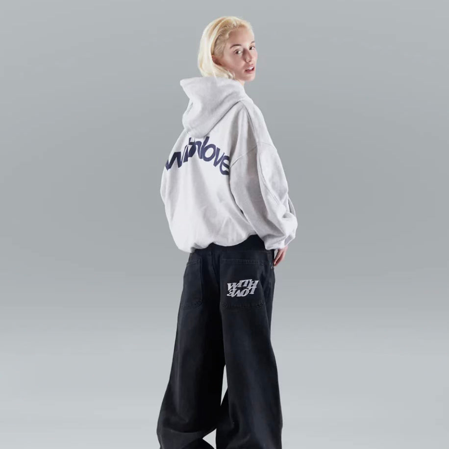 Petra | With Love Hoodie Oversized Cotton Streetwear