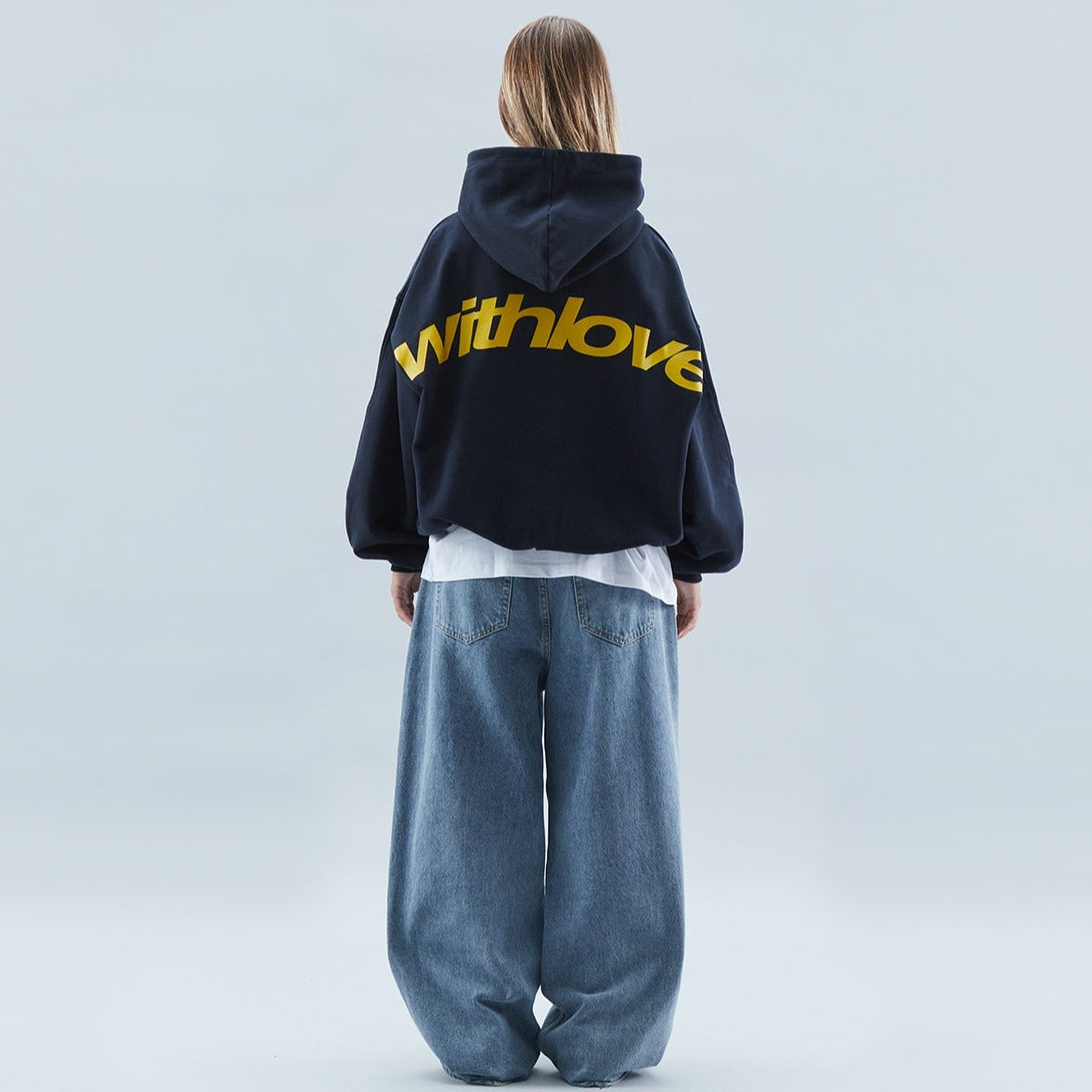 Petra | With Love Hoodie Oversized Cotton Streetwear