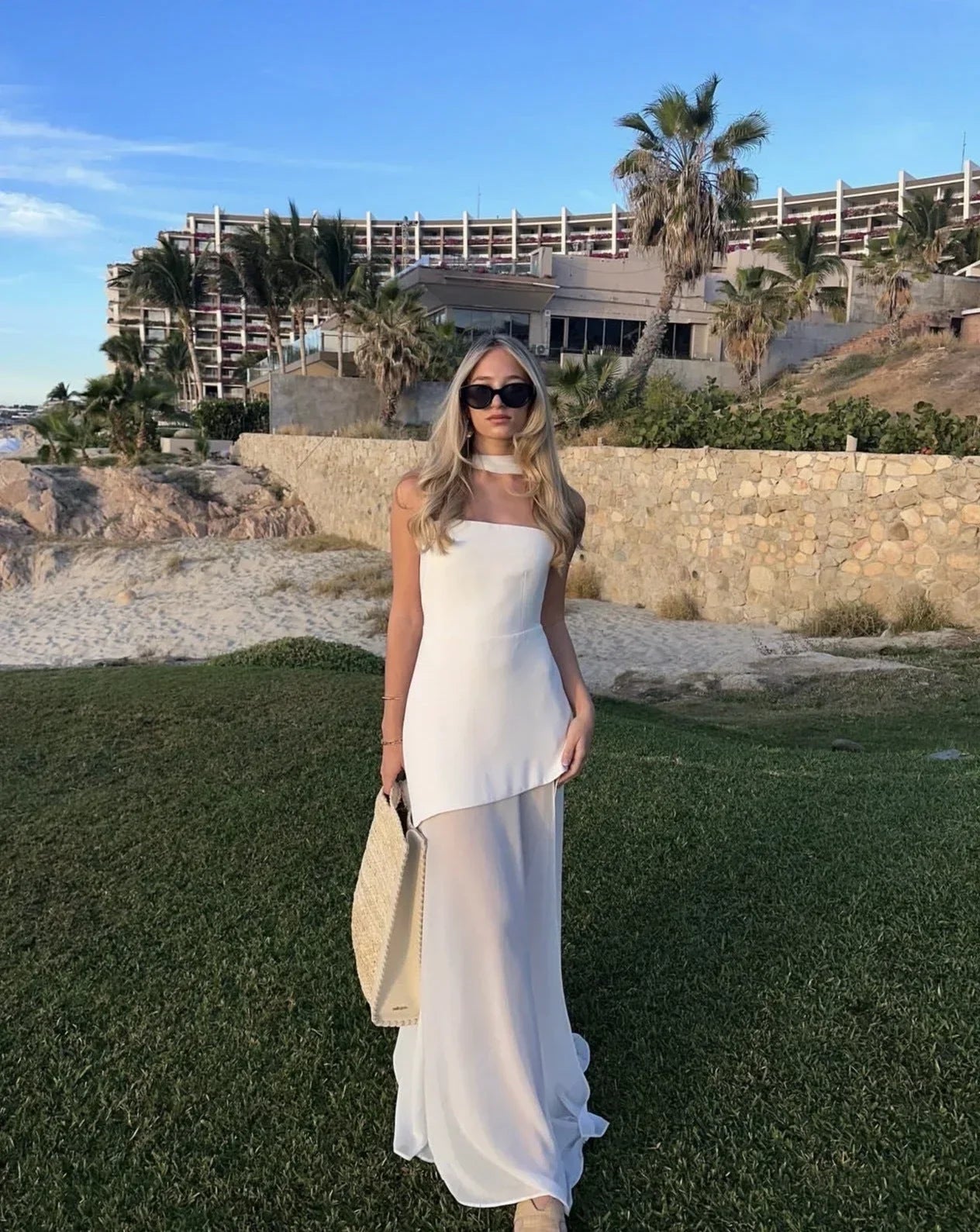 Samara | Women’s Asymmetrical Layered Maxi Dress