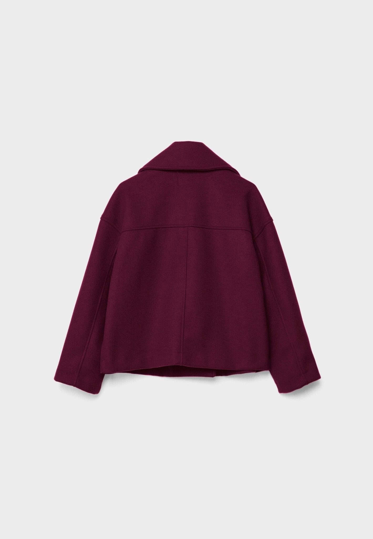 Maizie | Women’s Cropped Double-Breasted Jacket with Structured Fit & Lapel Collar