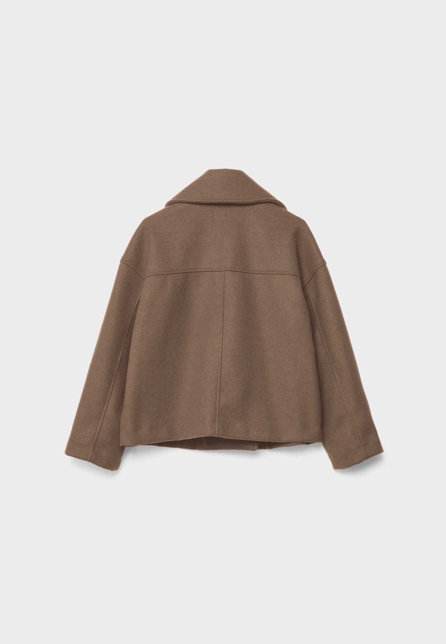Maizie | Women’s Cropped Double-Breasted Jacket with Structured Fit & Lapel Collar