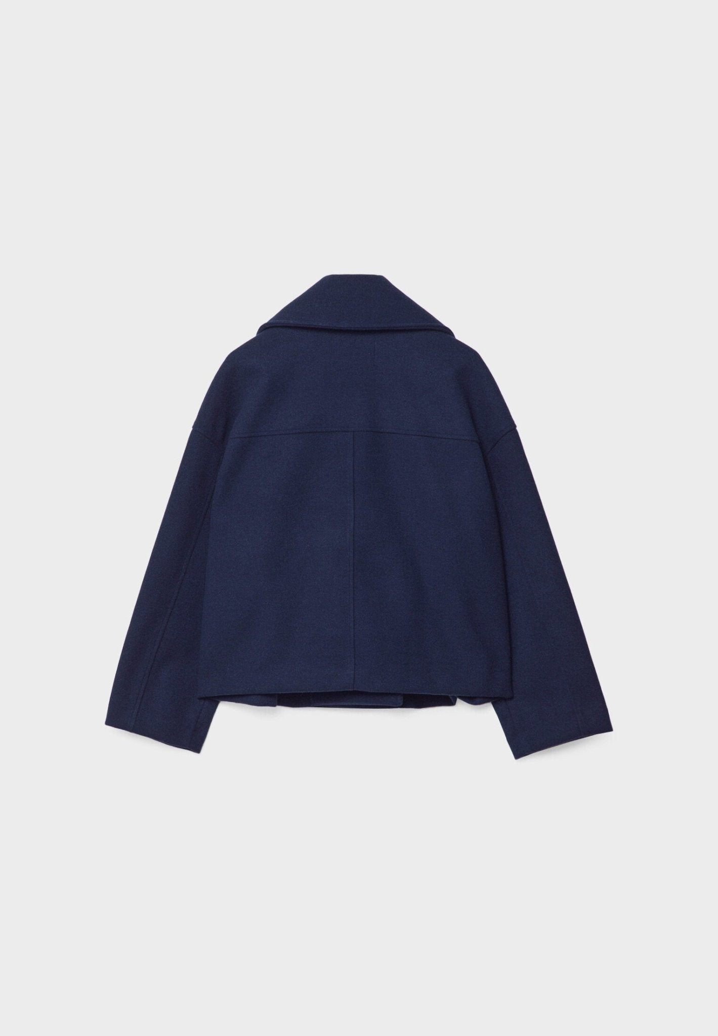 Maizie | Women’s Cropped Double-Breasted Jacket with Structured Fit & Lapel Collar