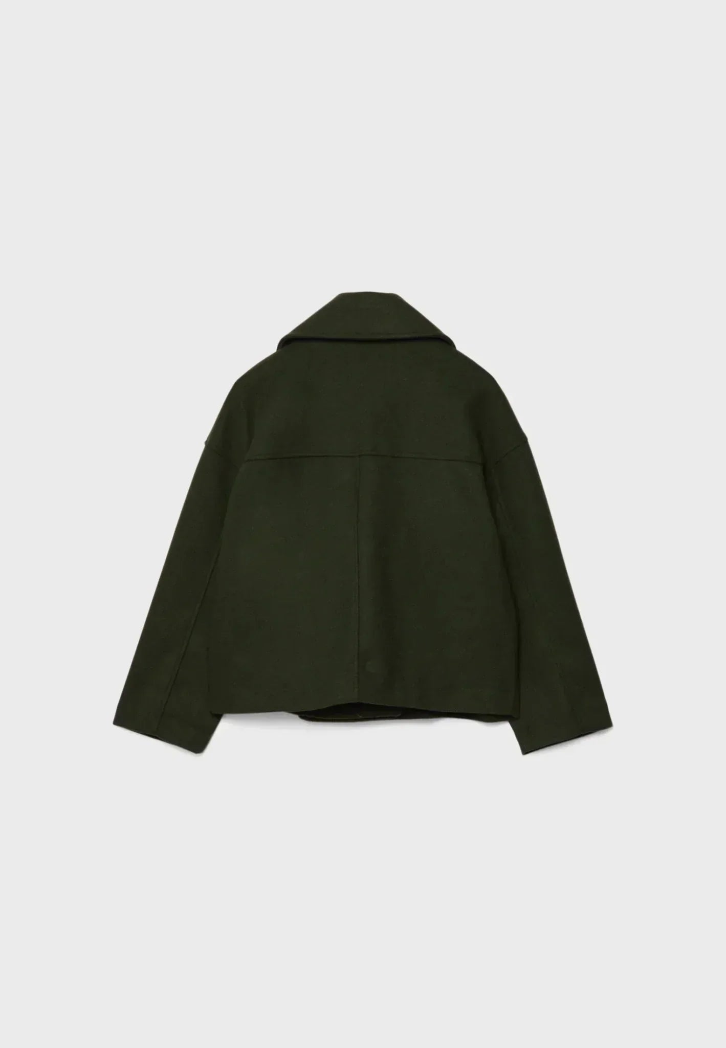 Maizie | Women’s Cropped Double-Breasted Jacket with Structured Fit & Lapel Collar