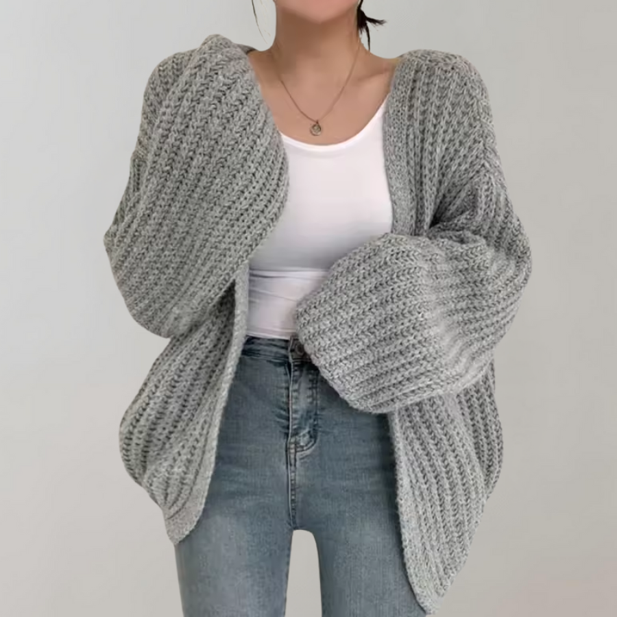 Sofia | Chunky Knit Oversized Cardigan