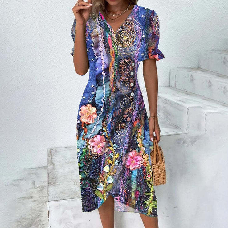 Amelia | Women’s Summer Dress with Flattering Fit and Lightweight Fabric